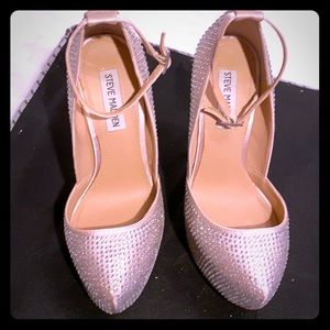 Steven Madden Platform crystal Pump